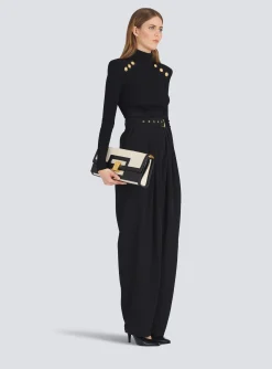 Sale Oversized Black And Leather 1945 Heritage Clutch Bag Women Mini Bags|Crossbody Bags