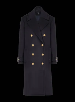 Sale Oversized Double-breasted Coat Women Outerwear