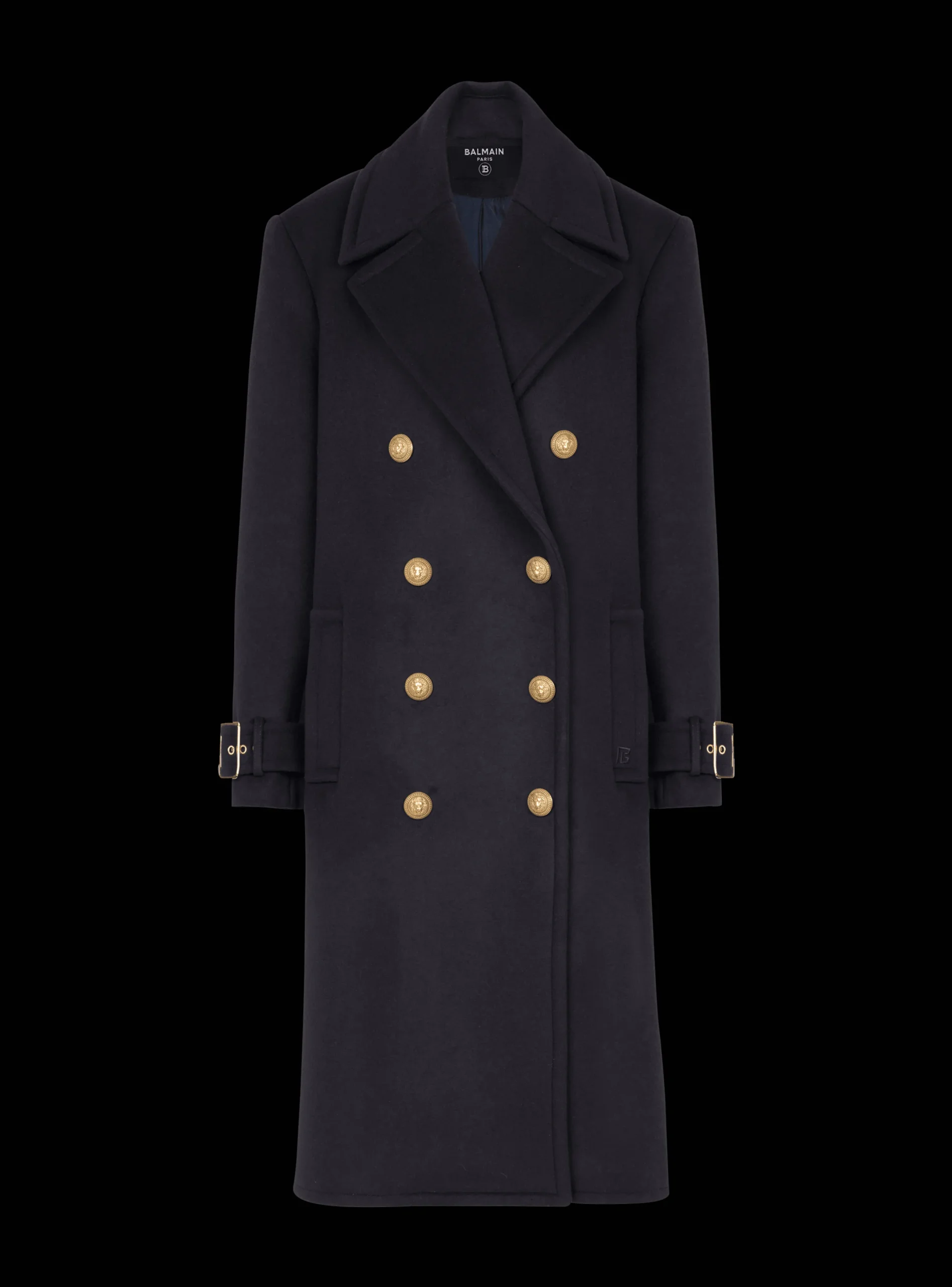 Sale Oversized Double-breasted Coat Women Outerwear