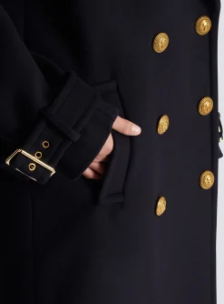 Sale Oversized Double-breasted Coat Women Outerwear