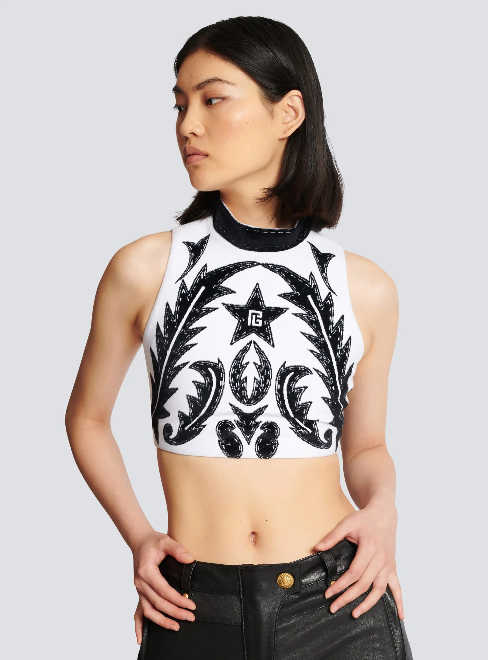 Best PB Baroque Tank Top Women Tops And Shirts