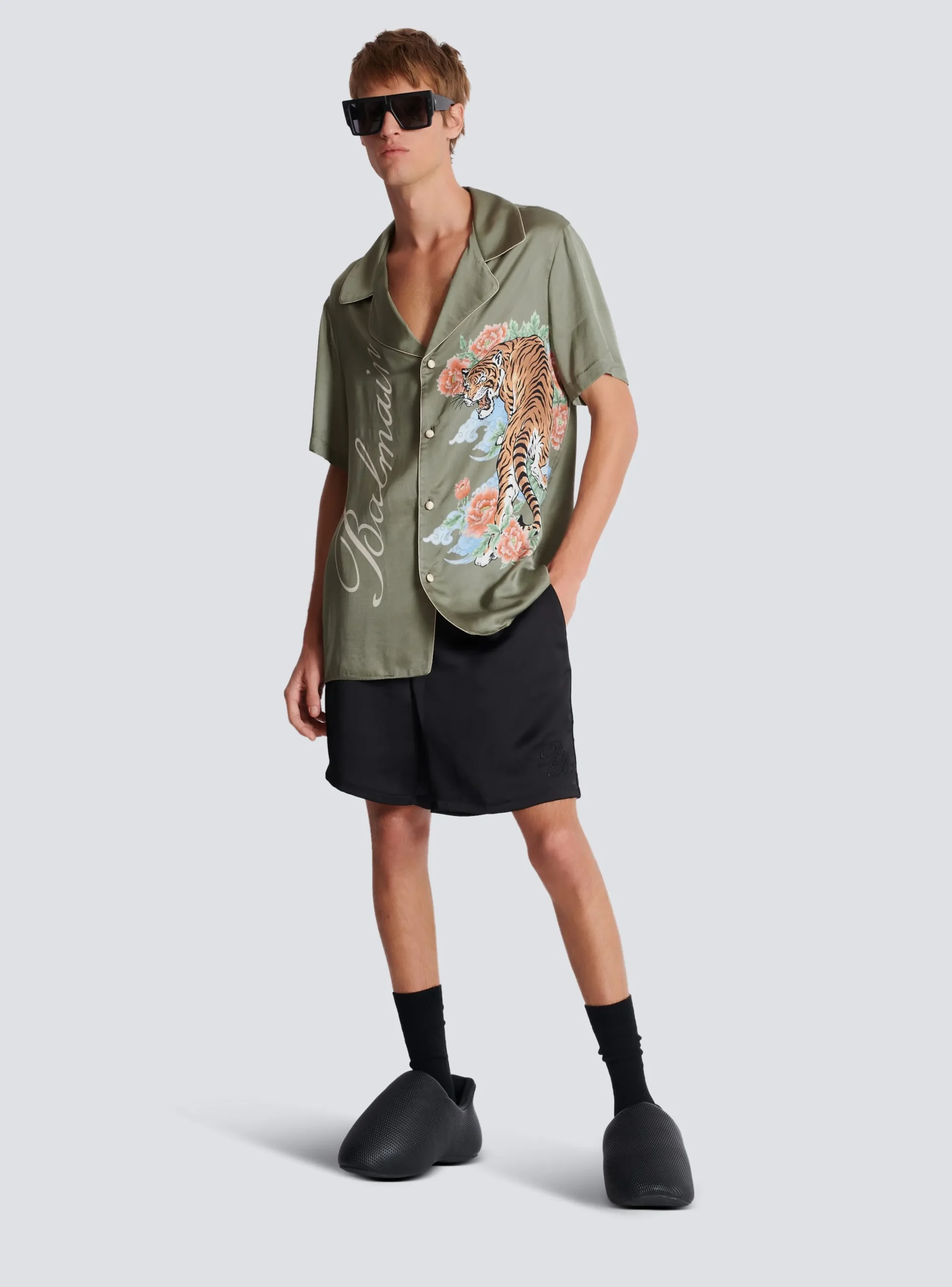 Online PB Signature Satin Shorts Sportswear|Trousers And Shorts