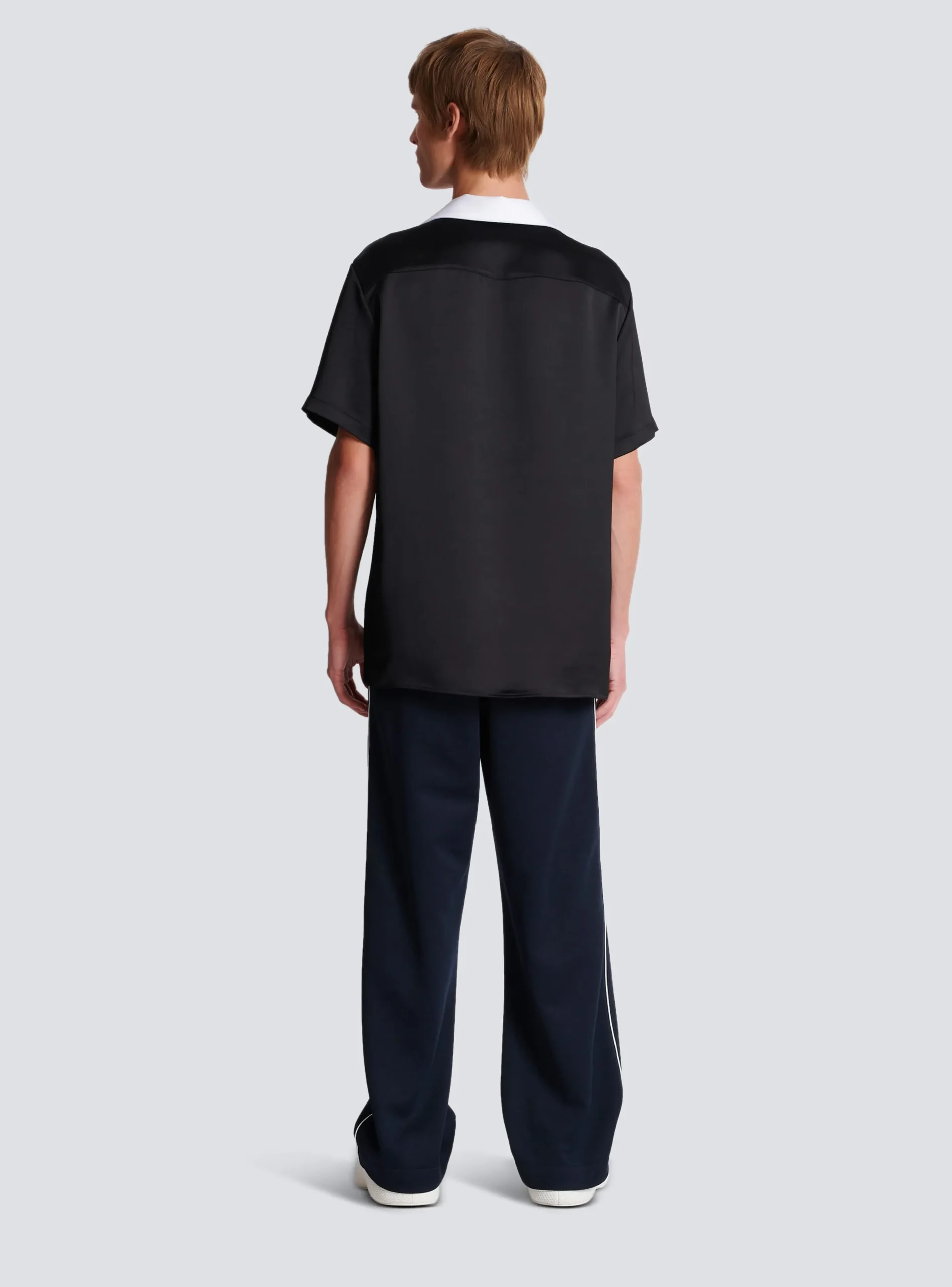 Online PB Signature Satin Short-sleeved Shirt Shirts And Polos