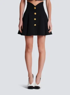 Online Pleated Crepe Tulip Skirt Women Skirts