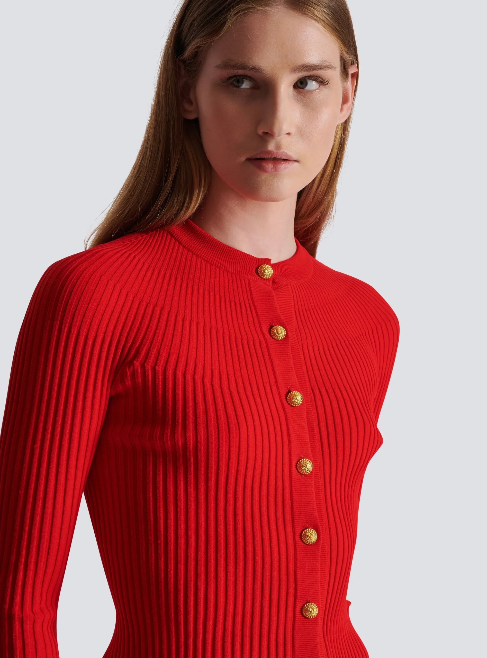 Cheap Pleated Knit Cardigan Women Knitwear