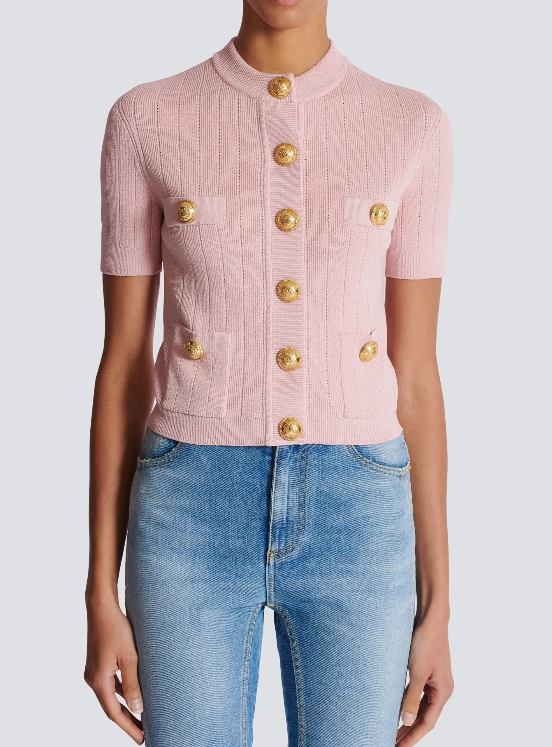 Cheap 4-pocket Knitted Cardigan Women Knitwear