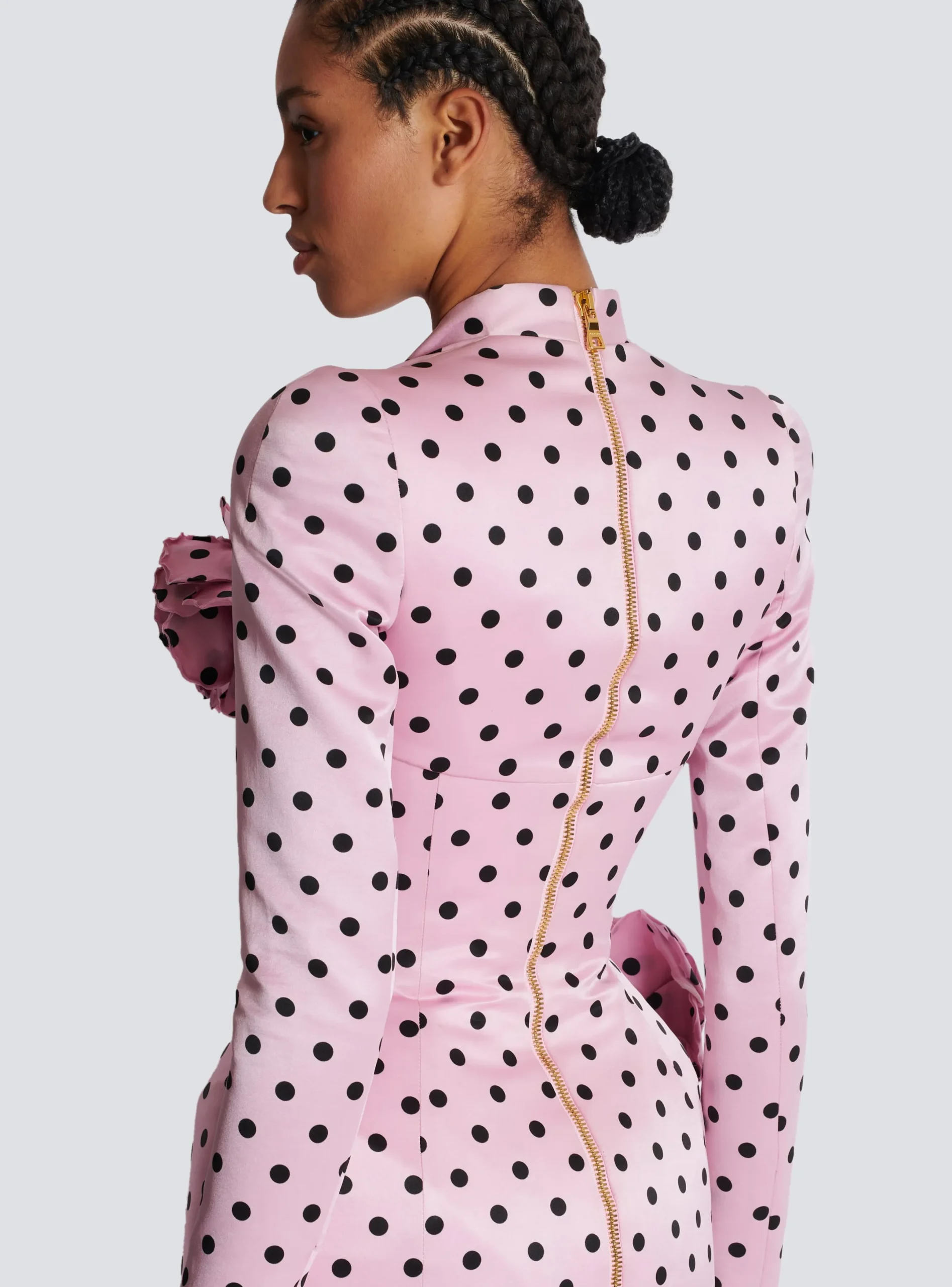 Online Polka Dots Short Printed Dress Women Dresses