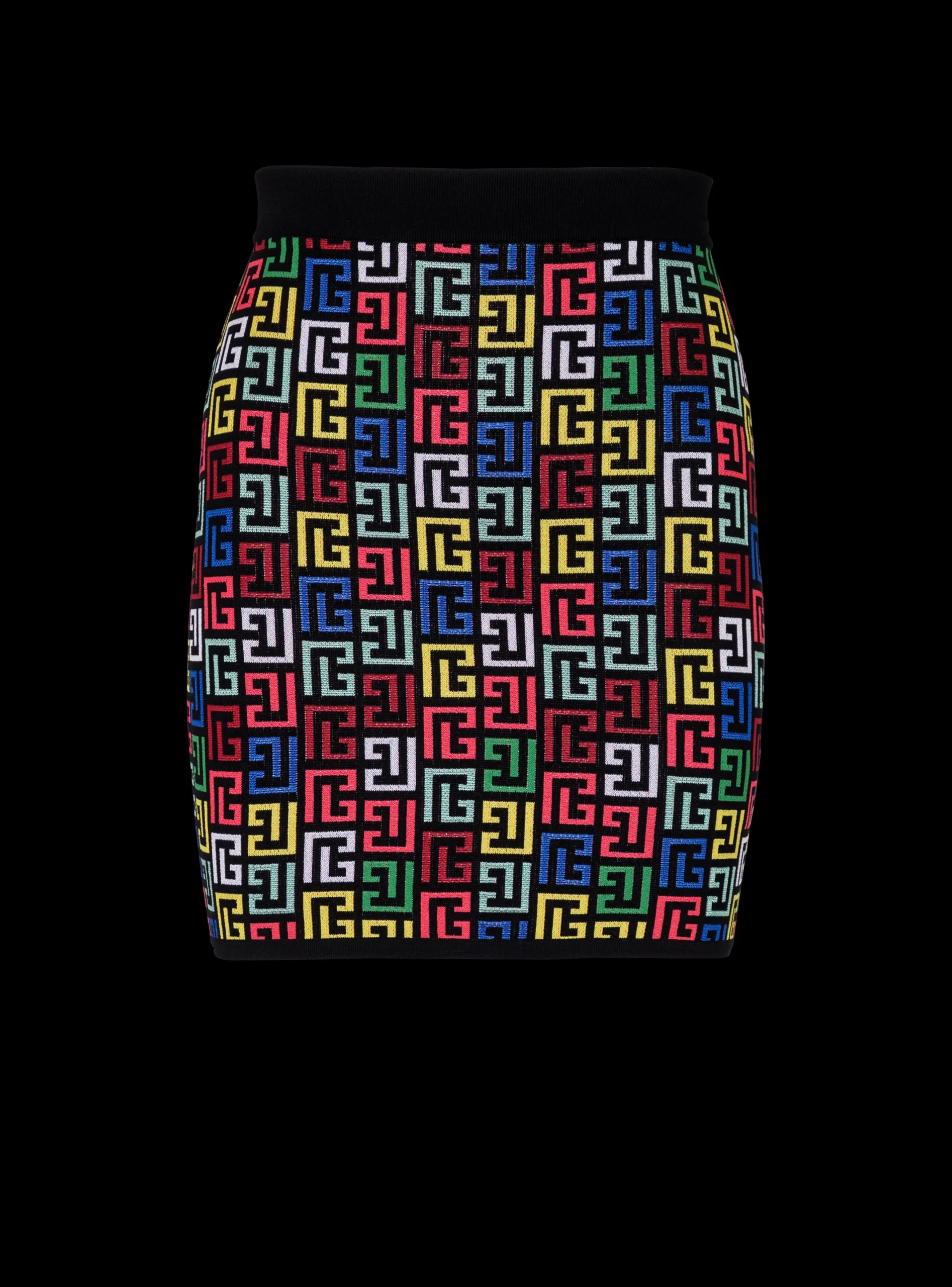 Discount Pop Monogram Knit Skirt Women Skirts