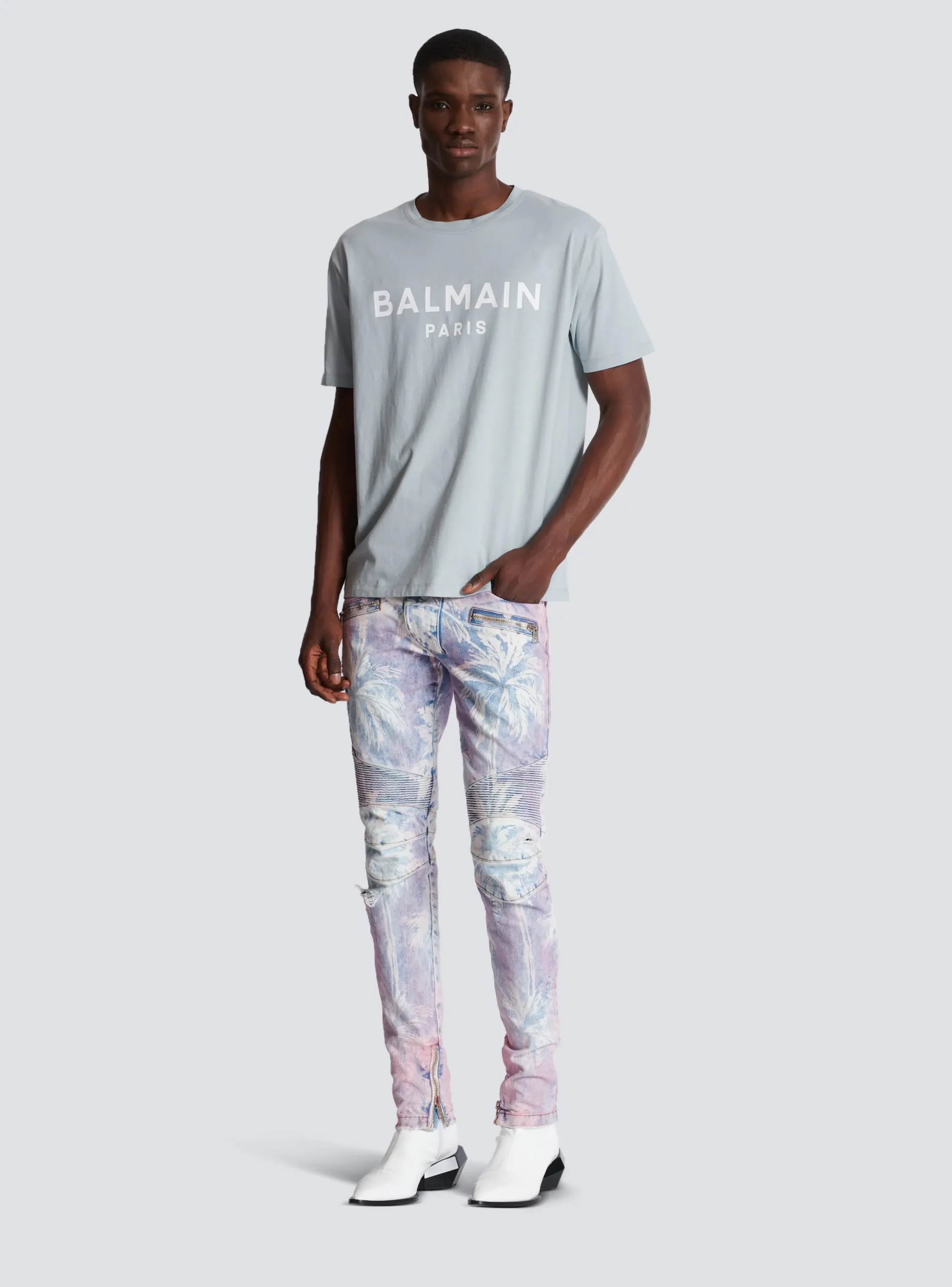 Clearance Printed Paris Short-sleeved T-shirt Sportswear|T-Shirts