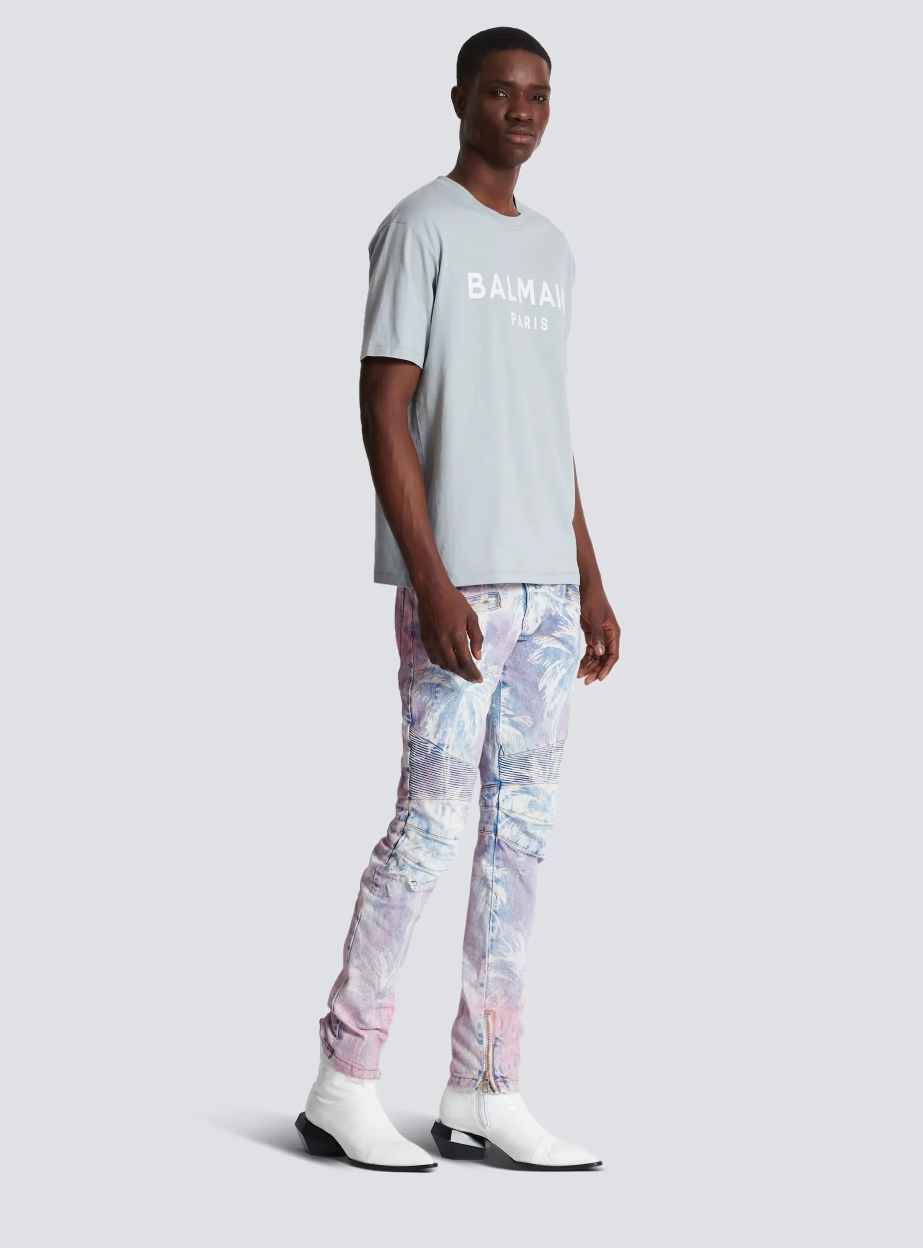 Clearance Printed Paris Short-sleeved T-shirt Sportswear|T-Shirts