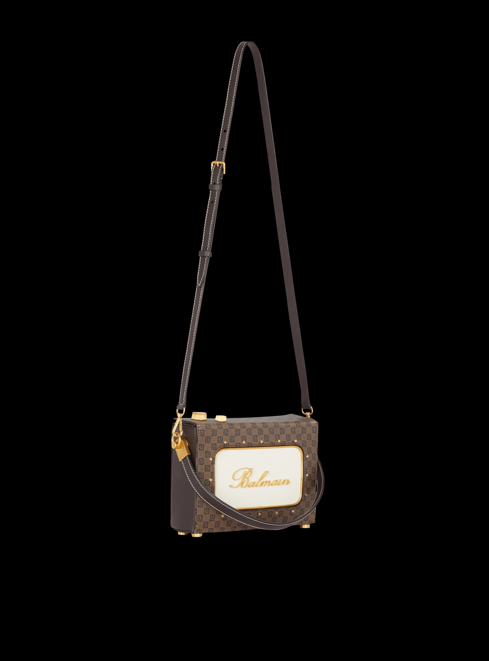 Store Radio Monogram Signature Bag Women Mini Bags|Shoulder Bags
