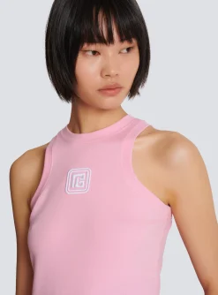 Fashion Retro PB Tank Top Women T-Shirts
