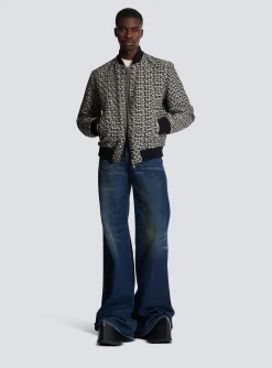 Best Reversible Cotton Bomber Jacket With Monogram Outerwear