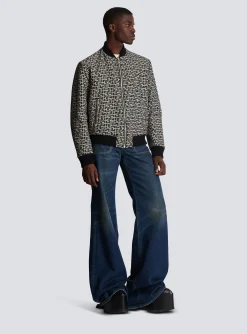 Best Reversible Cotton Bomber Jacket With Monogram Outerwear