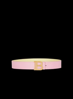 New Reversible Smooth Calfskin B-Belt Women Belts