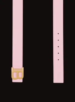 New Reversible Smooth Calfskin B-Belt Women Belts