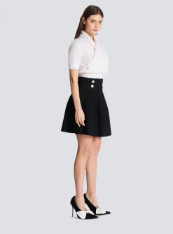 Outlet Ribbed Knit Skater Skirt Women Skirts|Knitwear