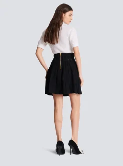Outlet Ribbed Knit Skater Skirt Women Skirts|Knitwear