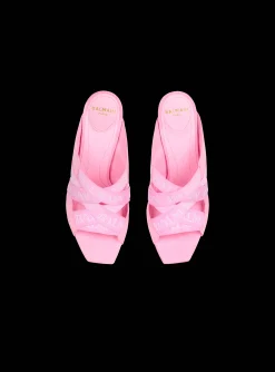 New Ruby Mules With Vintage Straps Women High Heels & Pumps