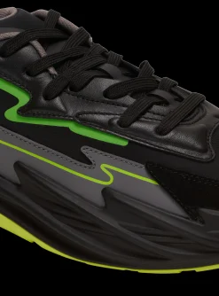 Store Run-Row Leather And Nylon Trainers Run-Row