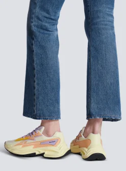 Sale Run-Row Leather And Nylon Trainers Women Women|Sneakers