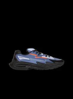 Store Run-Row Leather And Nylon Trainers Men|Sneakers