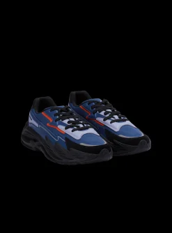Store Run-Row Leather And Nylon Trainers Men|Sneakers