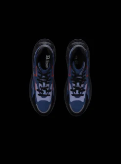 Store Run-Row Leather And Nylon Trainers Men|Sneakers