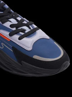 Store Run-Row Leather And Nylon Trainers Men|Sneakers