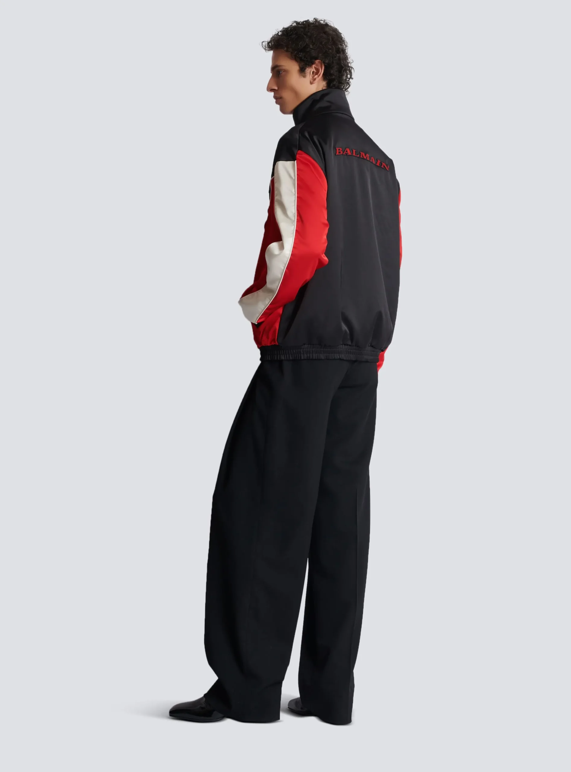 Best Sale Satin Racing Jacket In Three Colours Outerwear