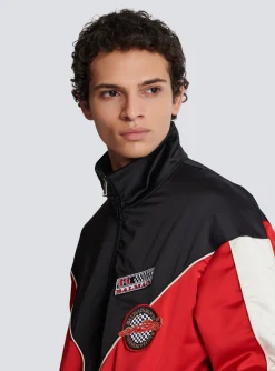 Best Sale Satin Racing Jacket In Three Colours Outerwear