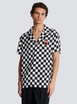 Flash Sale Satin Racing Pyjama Shirt Shirts And Polos