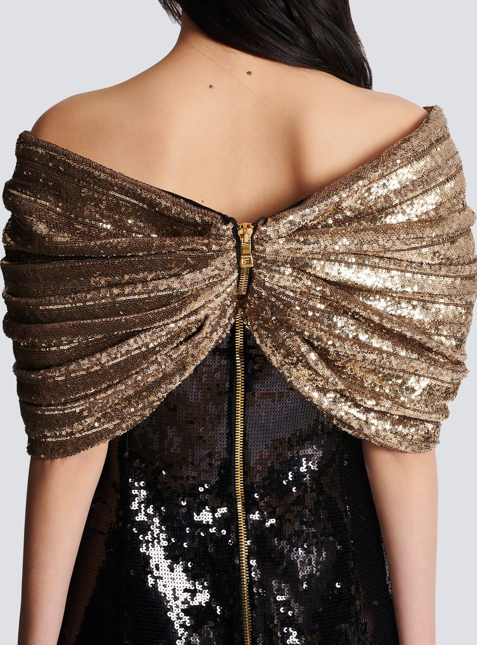 Best Sale Sequinned Dress With Oversized Bow Women Dresses
