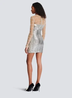 Cheap Short Beaded Dress Women Dresses