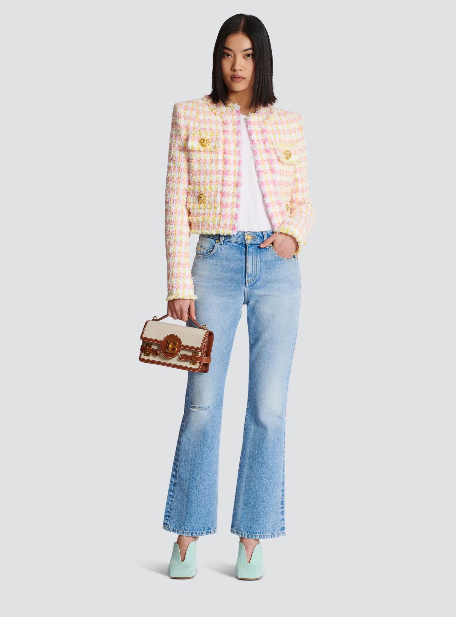 Sale Short Miami Tweed Jacket Women Jackets And Blazers