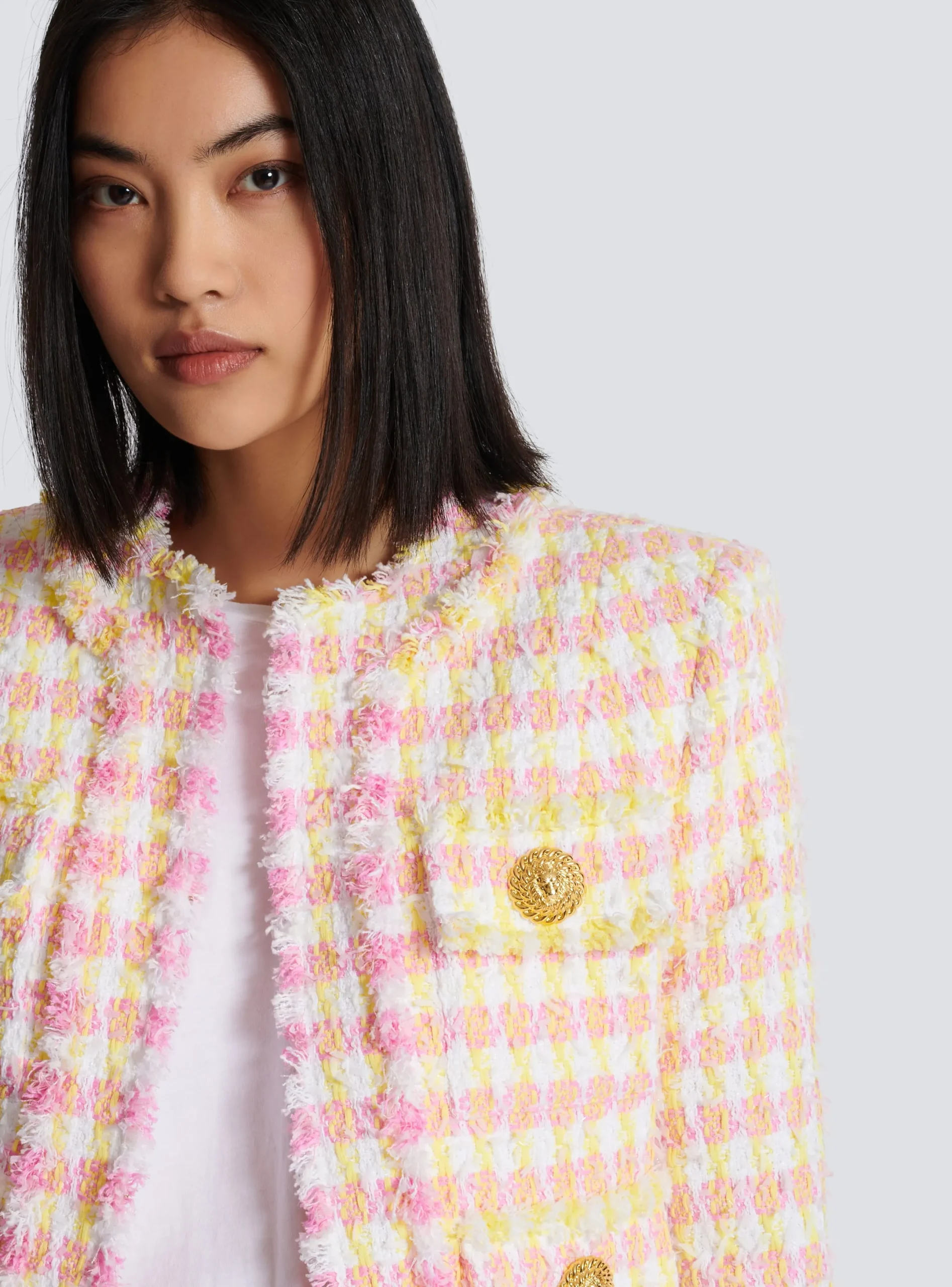 Sale Short Miami Tweed Jacket Women Jackets And Blazers