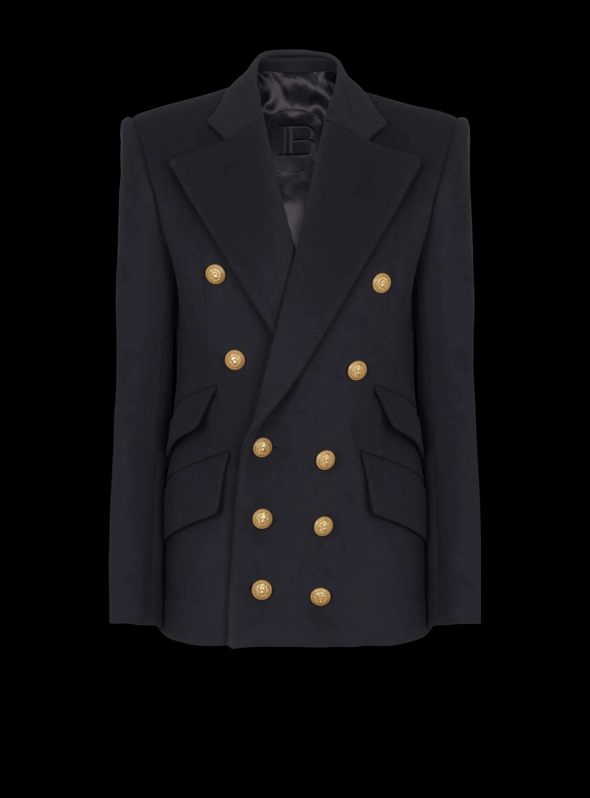 Discount Short Military-style Coat Women Outerwear|Outerwear
