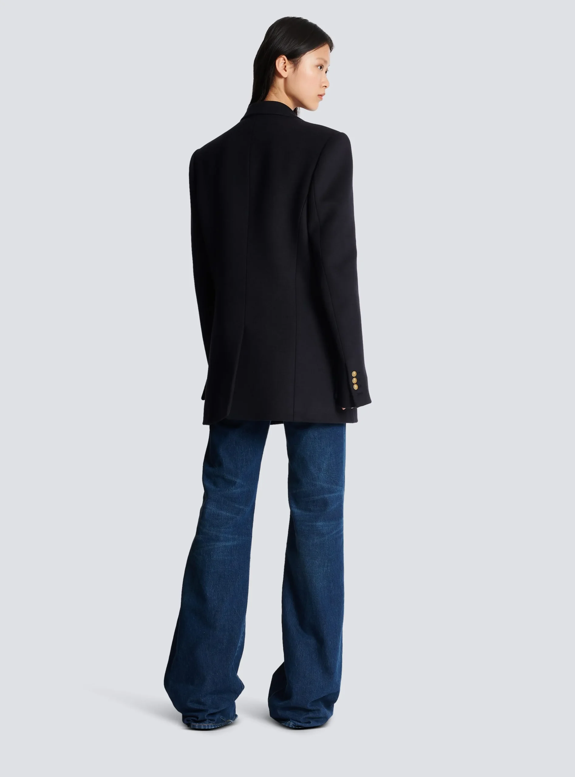 Discount Short Military-style Coat Women Outerwear|Outerwear