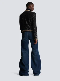 Shop Short Sequin Jacket Women Jackets And Blazers|Jackets And Blazers