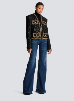 Shop Short Sequin Jacket Women Jackets And Blazers|Jackets And Blazers