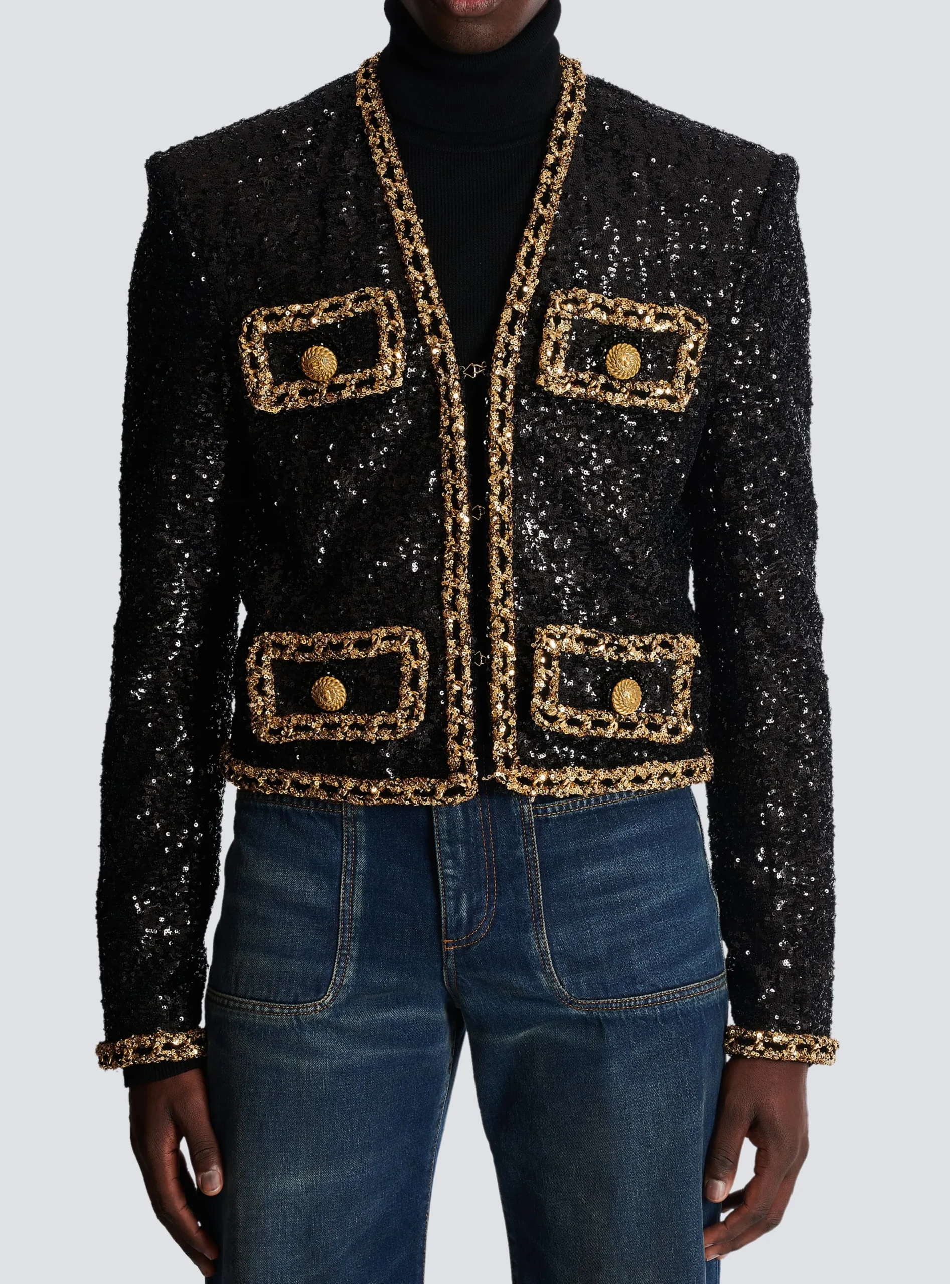 Shop Short Sequin Jacket Women Jackets And Blazers|Jackets And Blazers