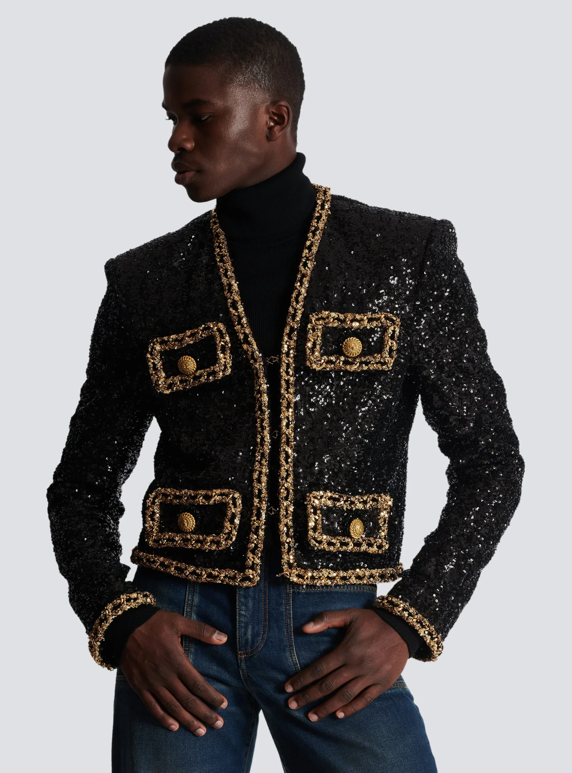 Shop Short Sequin Jacket Women Jackets And Blazers|Jackets And Blazers