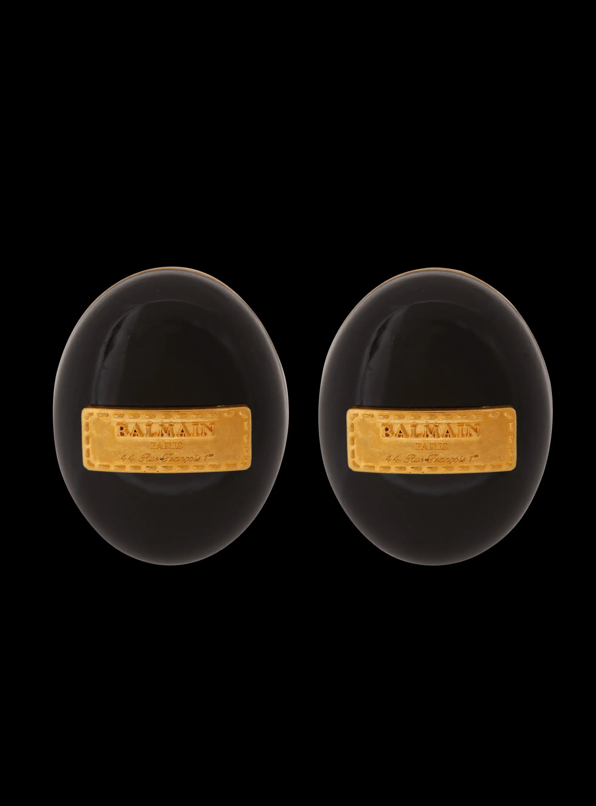 New Signature Grid Brass And Enamel Earrings Women Fashion Jewelry