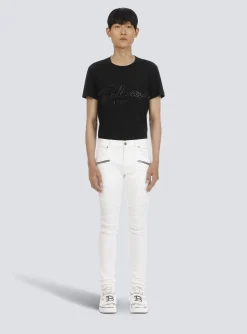 Sale Slim-fit Cotton Jeans Denim