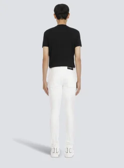 Sale Slim-fit Cotton Jeans Denim