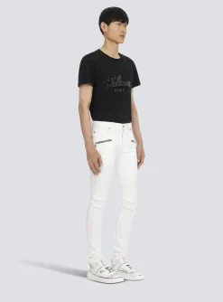 Sale Slim-fit Cotton Jeans Denim