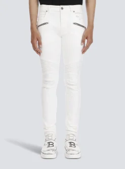 Sale Slim-fit Cotton Jeans Denim
