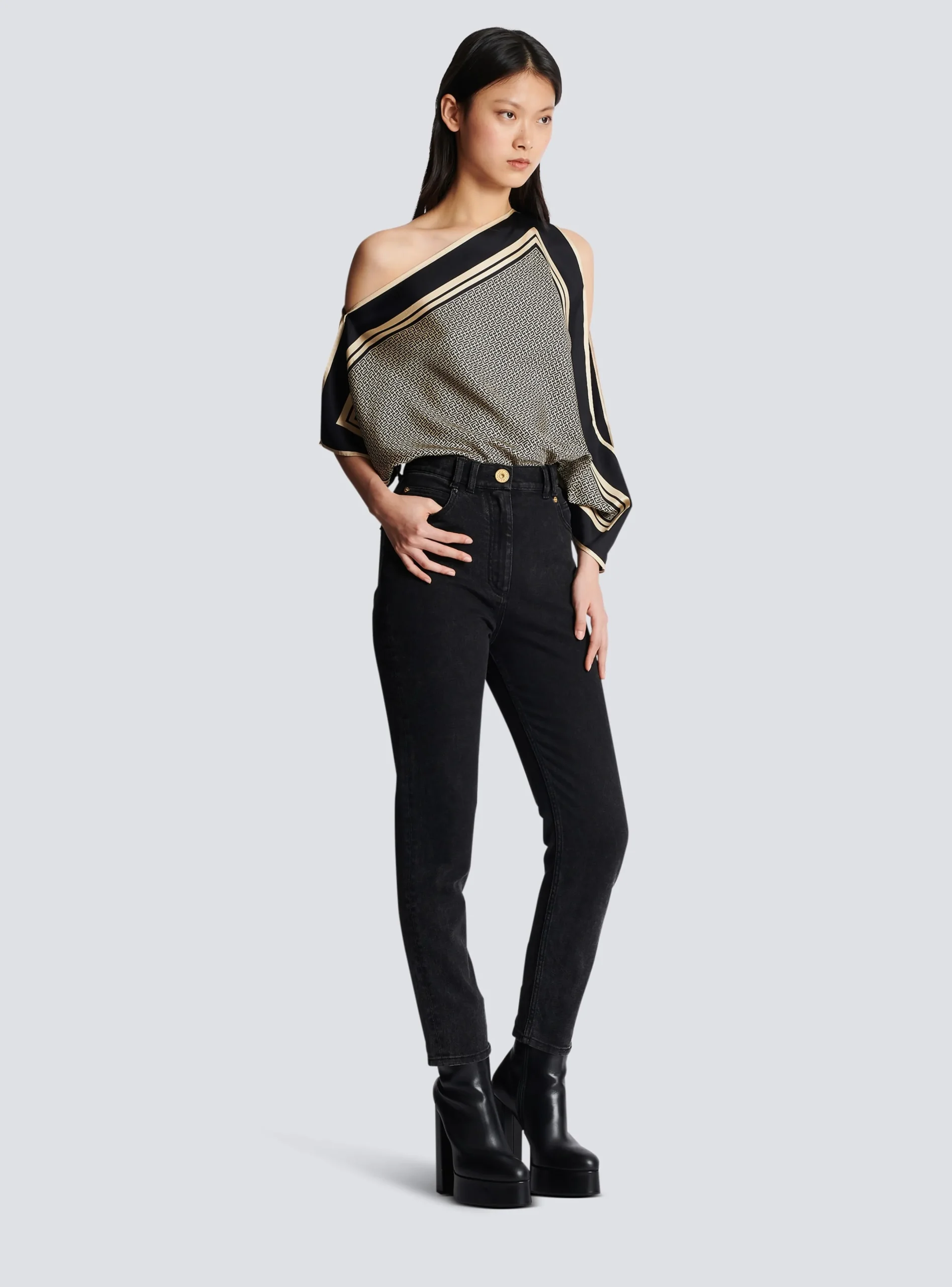 New Slim-fit Denim Jeans Women Denim