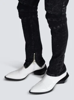 Best Sale Slim-fit Denim Jeans With Ribbed Details Trousers And Shorts|Denim