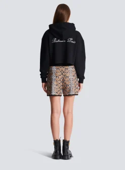 Outlet Snakeskin Knit Shorts Women Trousers And Shorts|Knitwear